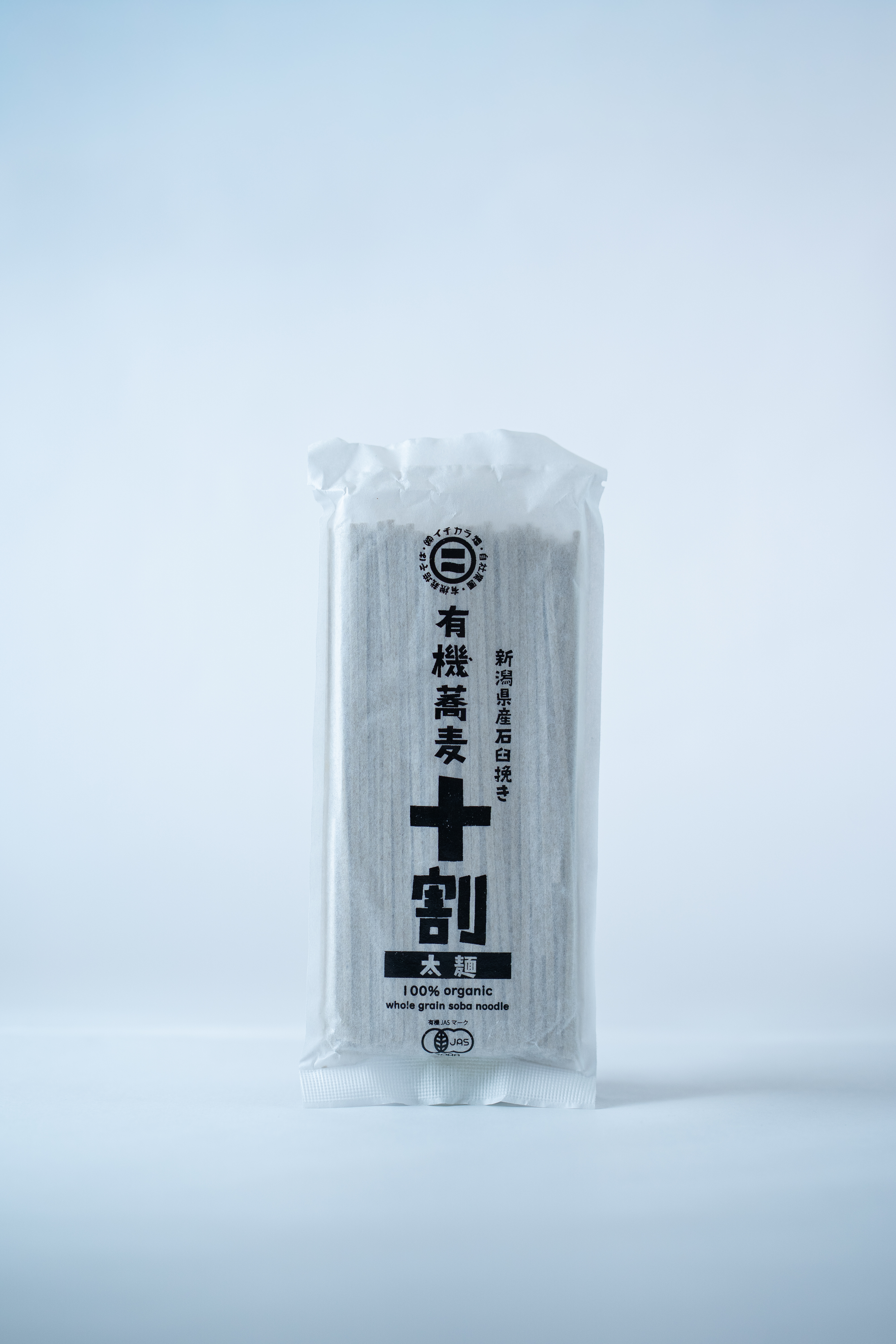 【イチカラ畑】有機蕎麦 十割(180g)　太麺