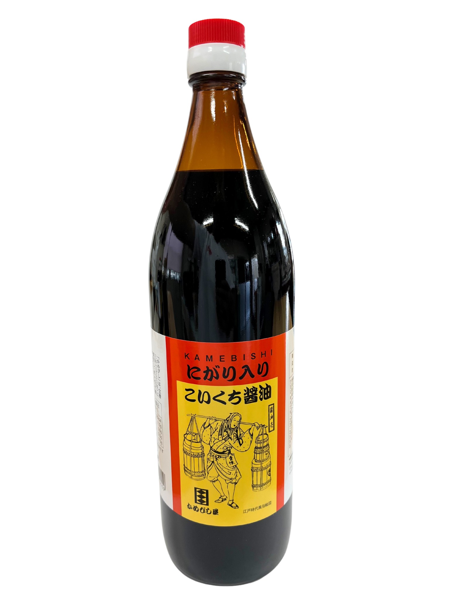 【かめびし屋】にがり入りこいくち醤油 900ml