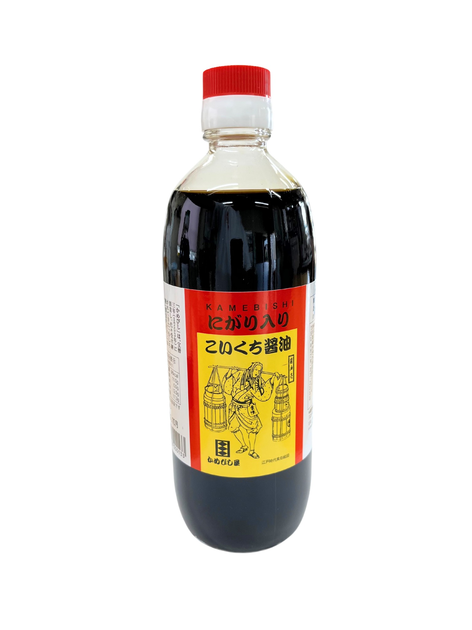 【かめびし屋】にがり入りこいくち醤油 500ml