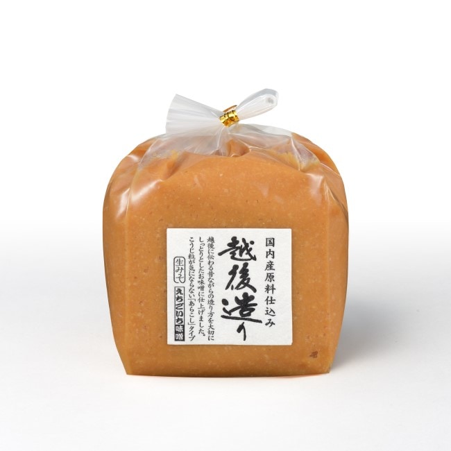 【えちごいち】越後造り　白みそ　600g（米みそ）