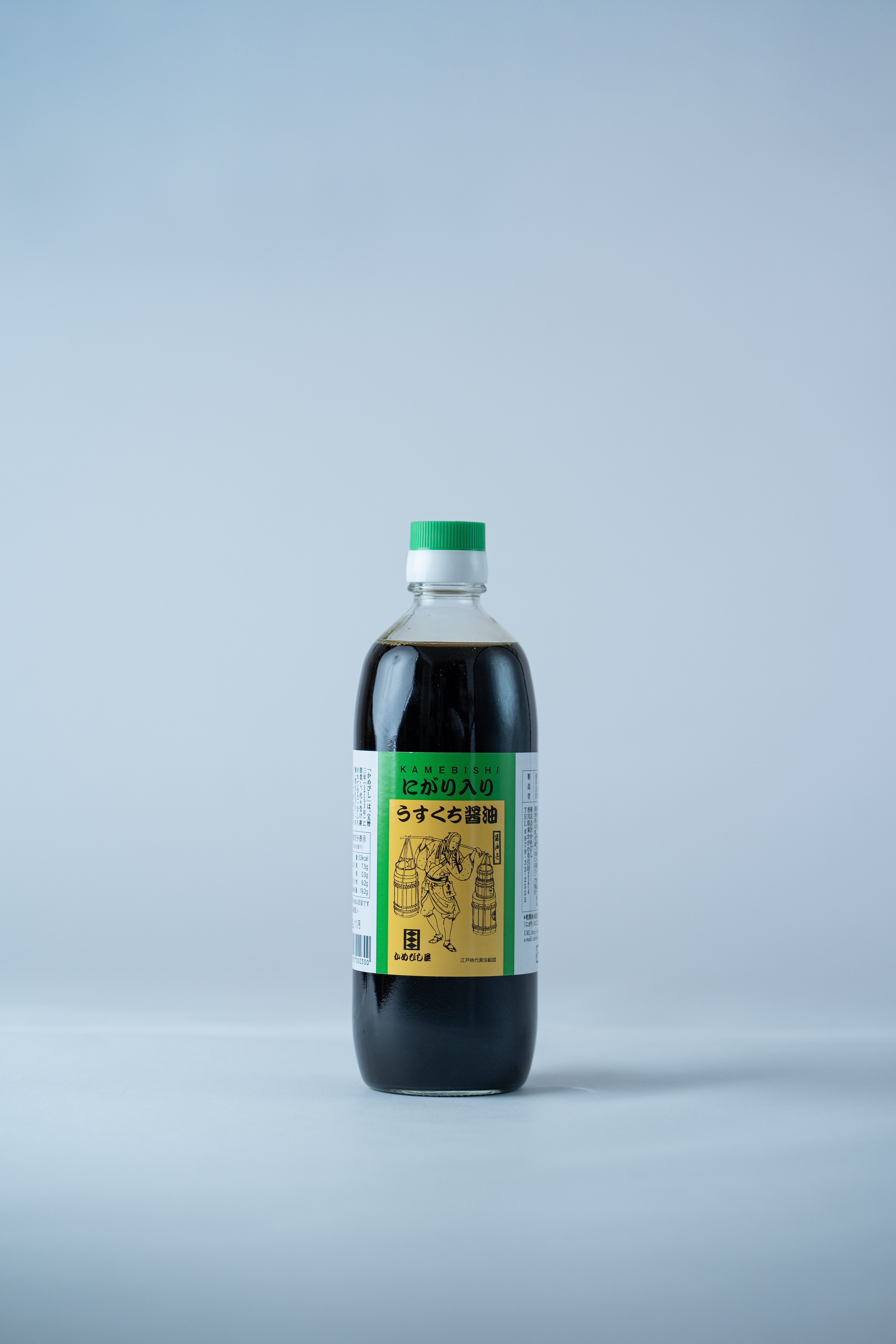 アウトレット【かめびし屋】にがり入りうすくち醤油 500ml　20%OFF